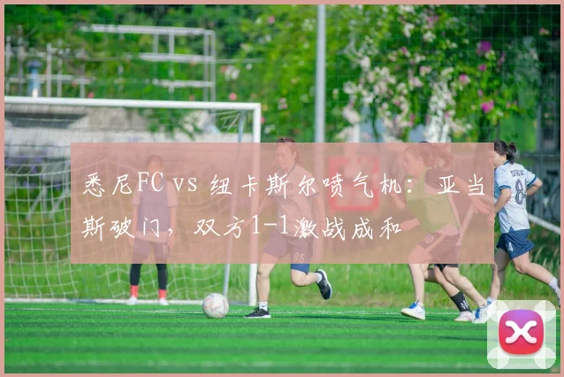 悉尼FC vs 纽卡斯尔喷气机:亚当斯破门,双方1-1激战成和